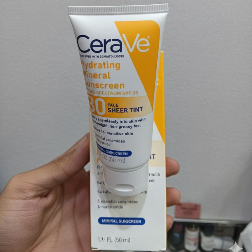 CeraVe Hydrating Mineral Sunscreen